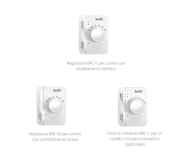 Cortine Termiche Professional Standard Regolatori