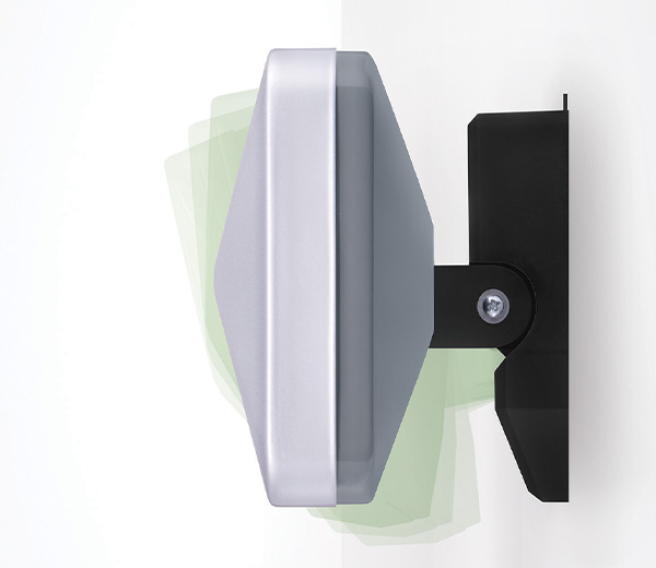Riscaldatore Elettrico Infrarossi Lw2 Staffa Reclinabile