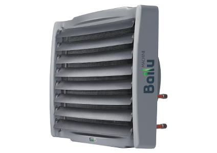Termoventilatore ad acqua o Aereotermo ad acqua per locali industriali e magazzini W2-S