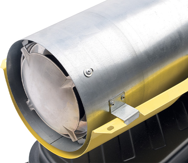 Termoventilatore Gasolio Tundra Bhdp Camera Combustione